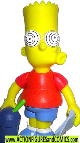 simpsons BART Brain Freeze playmates 2004 series 16