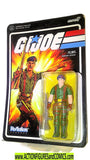 gi joe FLINT Reaction figures Cartoon Green super7 moc