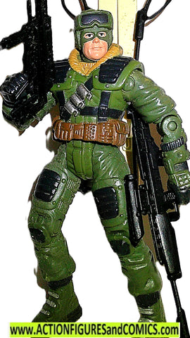 gi joe FROSTBITE 2002 Green v6 repaint snow arctic trooper 100