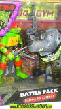 teenage mutant ninja turtles RAPH vs ROCKSTEADY 2023 mib moc