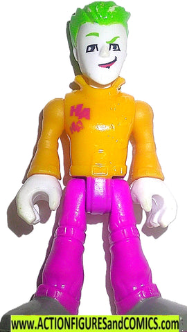 DC imaginext JOKER batman justice league super friends Orange