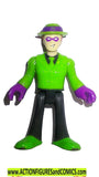 DC imaginext RIDDLER batman from hot rod car launcher