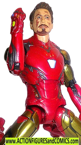 marvel legends IRON MAN Mark 85 gauntlet from thanos 2 pack