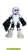 STAR WARS galactic heroes BIKER SCOUT jedi force 2 trooper