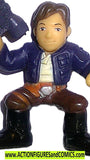 star wars galactic heroes HAN SOLO bespin gear pvc rotj