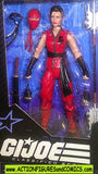 Gi joe JINX 6 inch Classified series 124 2024 red ninja agent