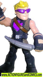 Marvel Super Hero Adventures HAWKEYE squad silver bow