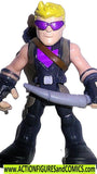 Marvel Super Hero Adventures HAWKEYE squad silver bow