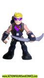 Marvel Super Hero Adventures HAWKEYE squad silver bow