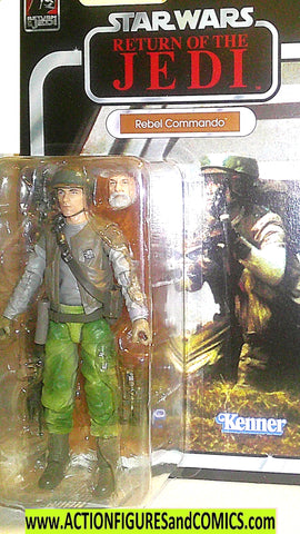 STAR WARS action figures REBEL TROOPER Endor moc mib