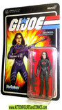 gi joe BARONESS 2022 Reaction figures super7 black suit moc