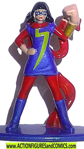 Nano Metalfigs Marvel MS MARVEL die cast metal avengers