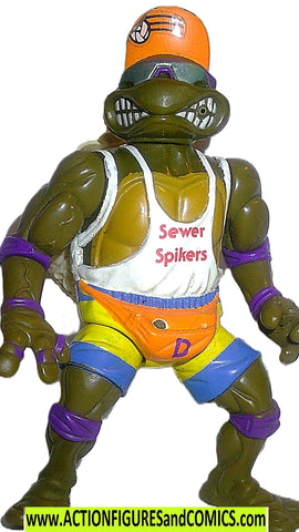 teenage mutant ninja turtles DONATELLO 1992 spike volley spittin