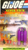 gi joe WEAPONS PACK for 6-7 inch inch 1:12 scale w5 moc