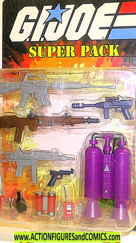 gi joe WEAPONS PACK for 6-7 inch inch 1:12 scale w5 moc