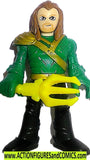 DC imaginext AQUAMAN green suit w trident
