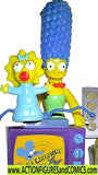 Simpsons MARGE MAGGIE 2002 series 1 living room tv enviornment