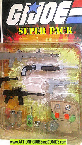 gi joe WEAPONS PACK for 6-7 inch inch 1:12 scale 00 moc