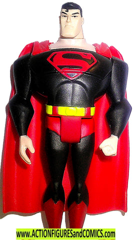 justice league unlimited SUPERMAN 2003 black red variant