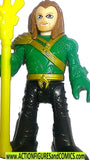 DC imaginext AQUAMAN green suit w trident