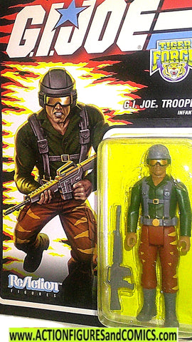 gi joe TIGER FORCE Trooper 2021 eReaction super7 moc