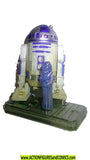 star wars action figures R2-D2 & Holo Leia blue commtech