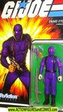 gi joe SNAKE EYES 2021 Reaction figures super7 cartoon moc
