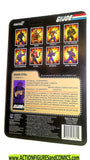 gi joe SNAKE EYES 2021 Reaction figures super7 cartoon moc