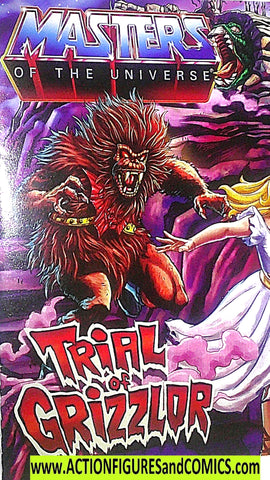 Masters of the Universe TRIAL of GRIZZLOR 2022 He-man comic