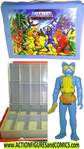 Masters of the Universe CARRYING CASE & Mer-Man ReAction super7