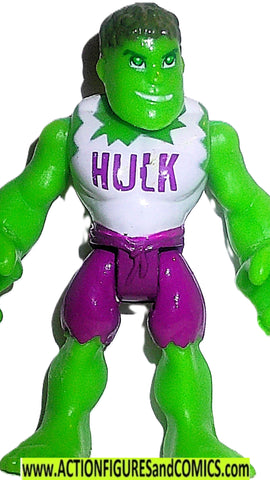 Marvel Super Hero Adventures HULK w torn white shirt