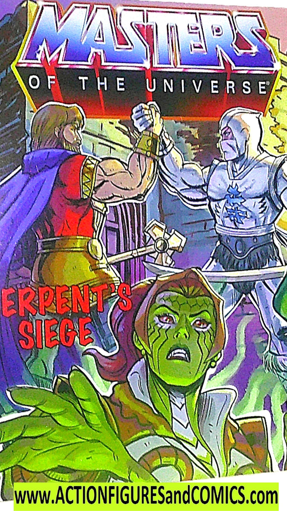 Masters of the Universe SERPENT'S SIEGE origins mini comic ...