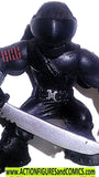 Gi joe combat heroes SNAKE EYES Rise of Cobra pvc action figure