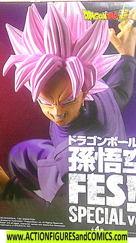 Dragon Ball Z SUPER SON GOKU Black Rose FES moc mib