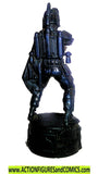 star wars action figures BOBA FETT 2005 black blue pewter chess pvc