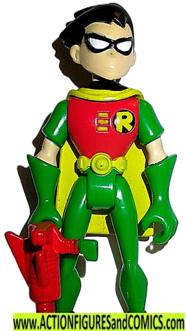 Teen Titans Go ROBIN 2003 3.5 inch vs puppet king animated cartoon network