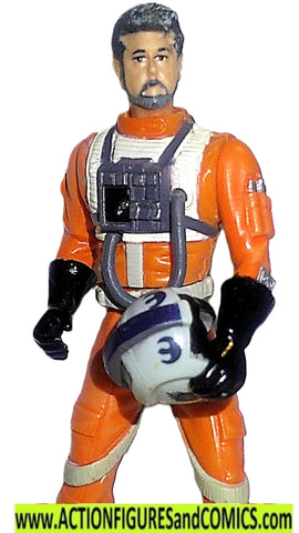 star wars action figures GEORGE LUCAS X-wing Pilot jorg sacul