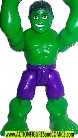 Marvel Super Hero Adventures HULK Smash throwing squad