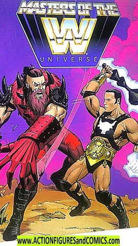 Masters of the Universe BRAUN STROWMAN mini comic wwf
