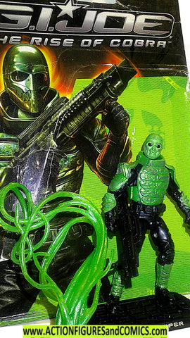 gi joe NEO VIPER Neon green 2009 movie Rise of Cobra nano
