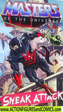 Masters of the Universe SNEAK ATTACK mini comic he-man ninja