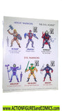 Masters of the Universe SNEAK ATTACK mini comic he-man ninja