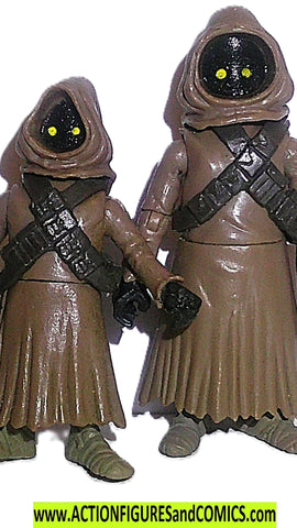 star wars action figures JAWAS jawa 2 pack 2009 Clone War
