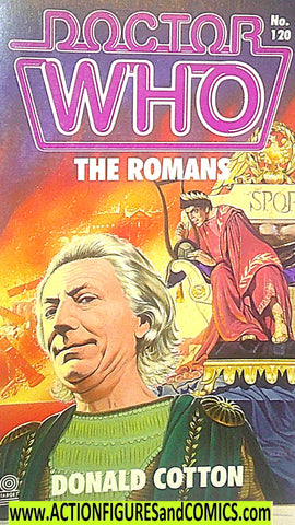 doctor who The ROMANS 1987 first print book pb