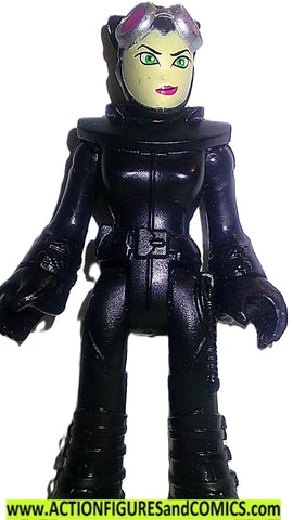 dc Imaginext CATWOMAN Batcave unmasked variant
