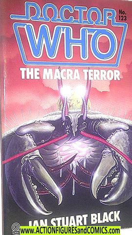 doctor who MACRA TERROR 1987 first print pb dr vintage
