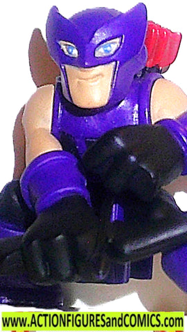 Marvel Super Hero Squad HAWKEYE black bow red arrows
