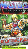 Masters of the Universe ROCK HARD PLACE mini comic he-man