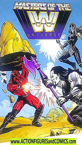 Masters of the Universe KANE mini comic wwe wwf wrestling