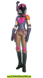 star wars action figures SABINE REN 2014 mandalorian pink